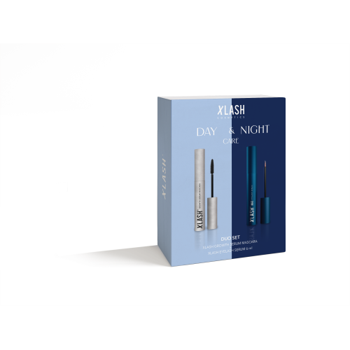 XLASH DAY & NIGHT CARE: XLASH MAX ( 6 мл) + XLASH GROWTH SERUM MASCARSA