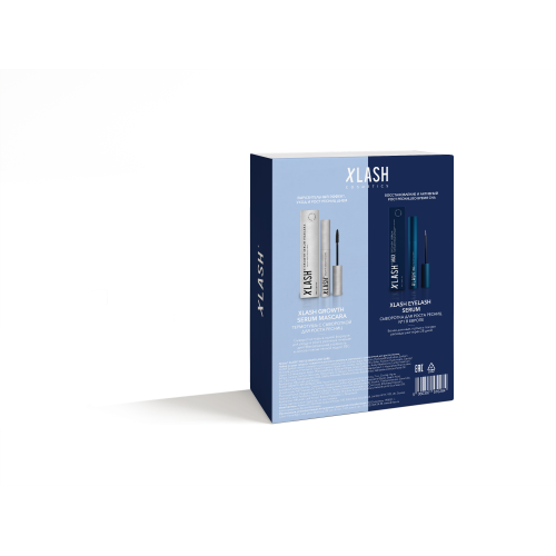 XLASH DAY & NIGHT CARE: XLASH MAX ( 6 мл) + XLASH GROWTH SERUM MASCARSA