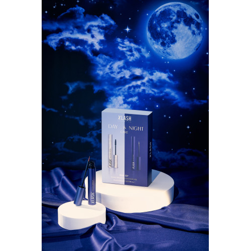 XLASH DAY & NIGHT CARE: XLASH 3 ml + XLASH GROWTH SERUM MASCARSA